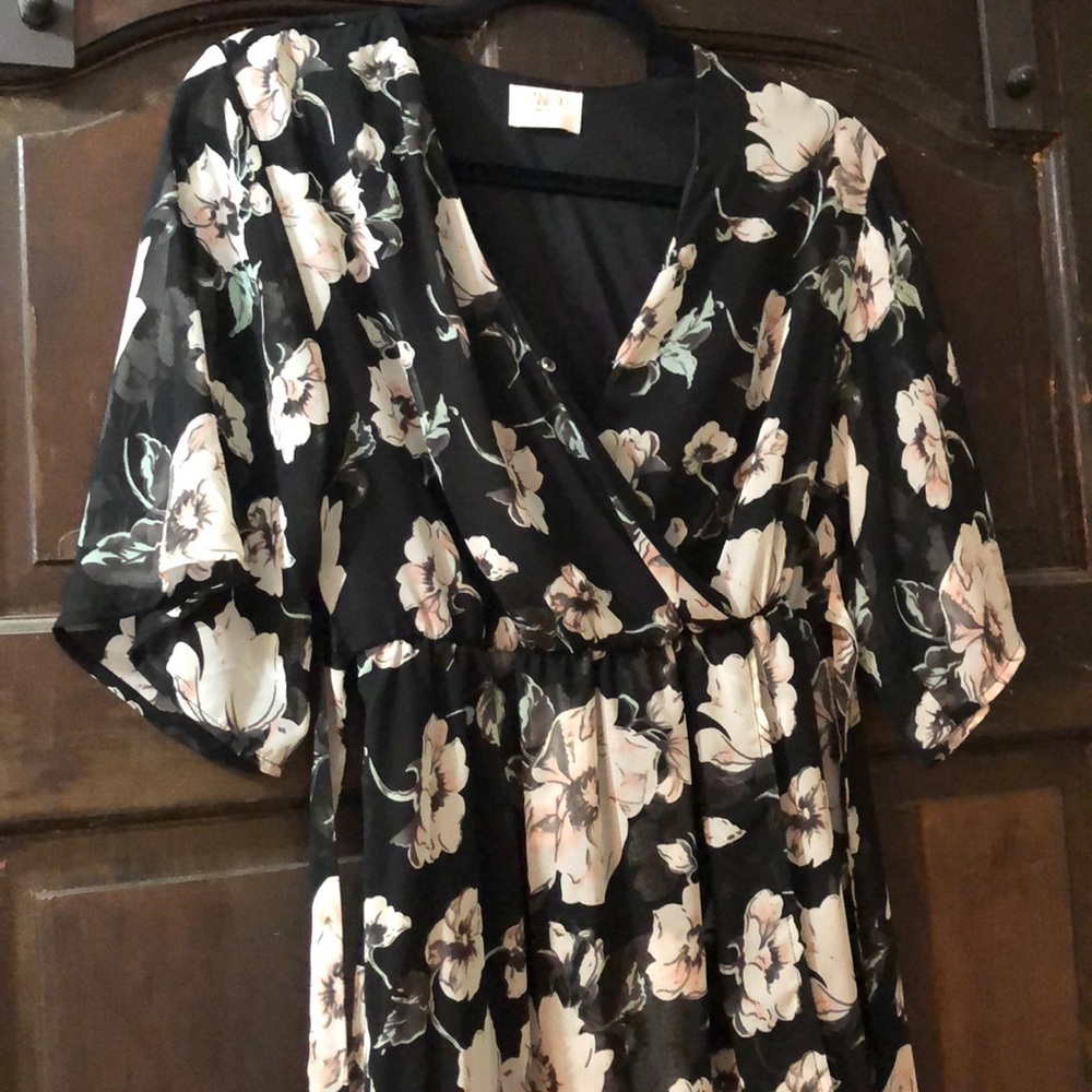 Sienna Sky Wrap Dress